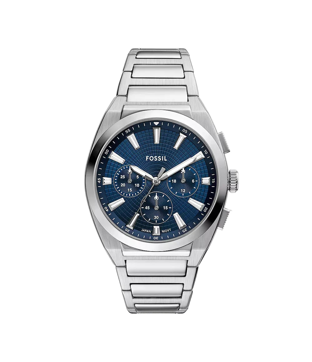 Fossil Everett Chronograph Stainless Steel Men's Watch