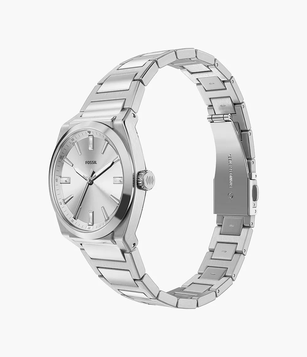 Fossil Everett Three-Hand Stainless Steel Women's Watch