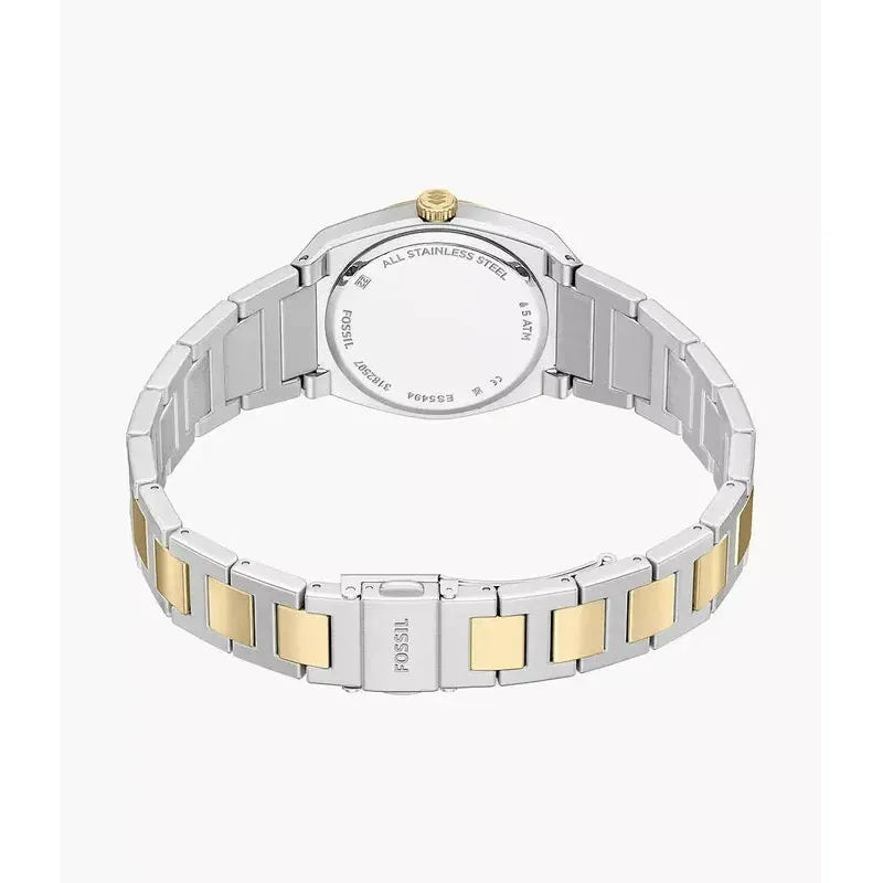 Fossil Everett Three-Hand Two-Tone Stainless Steel Women's Watch