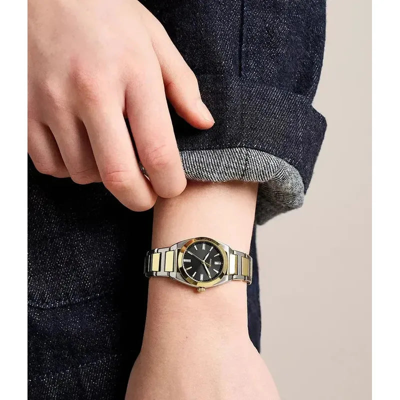 Fossil Everett Three-Hand Two-Tone Stainless Steel Women's Watch