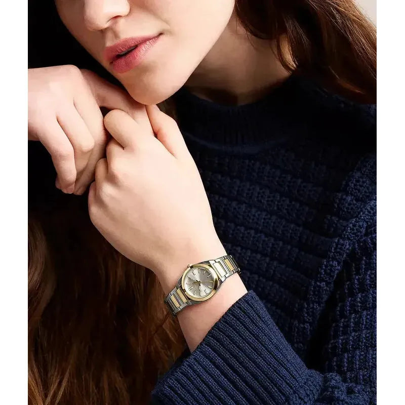 Fossil Everett Three-Hand Two-Tone Stainless Steel Women's Watch