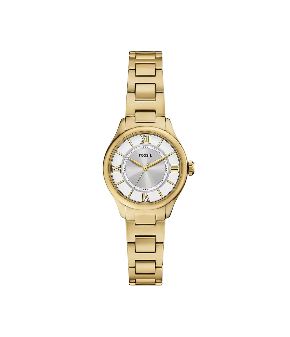 Fossil Gilmore Three-Hand Gold-Tone Stainless Steel Women's Watch