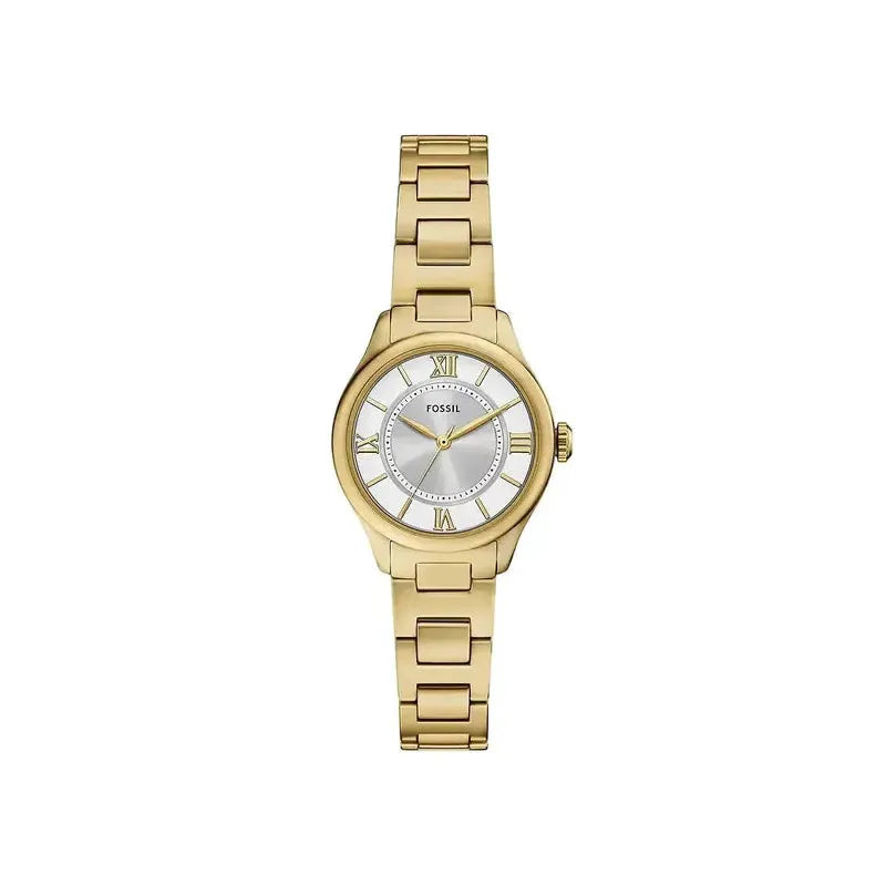 Fossil Gilmore Three-Hand Gold-Tone Stainless Steel Women's Watch