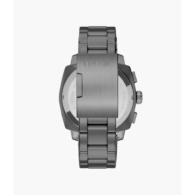 Fossil Machine Chronograph Smoke Stainless Steel Men's Watch