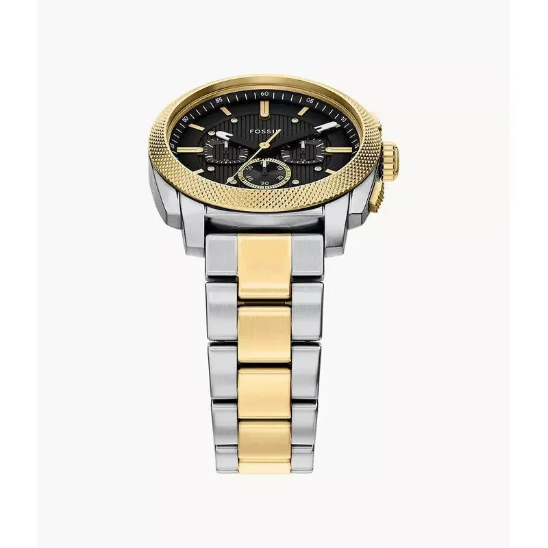 Fossil Machine Chronograph Two-Tone Stainless Steel Men's Watch
