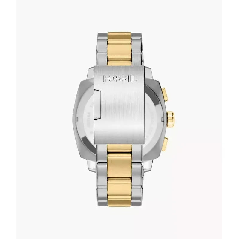 Fossil Machine Chronograph Two-Tone Stainless Steel Men's Watch