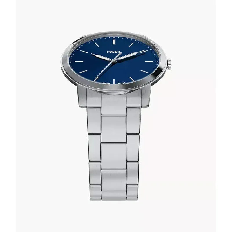 Fossil Minimalist Three-Hand Stainless Steel Men's Watch