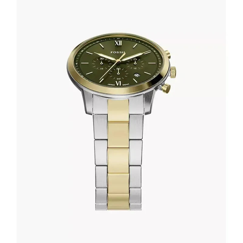 Fossil Neutra Chronograph Two-Tone Stainless Steel Men's Watch