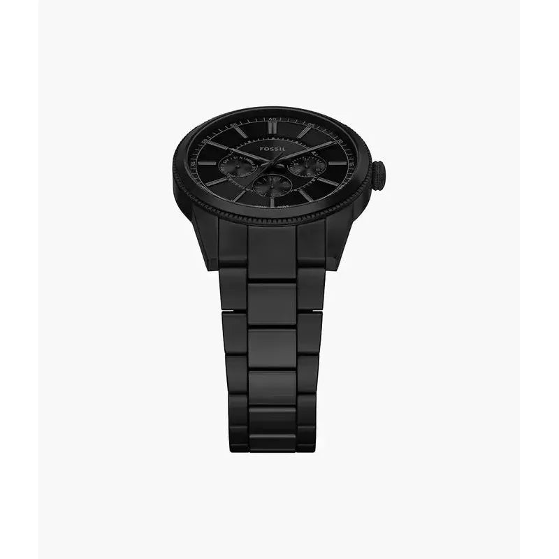 Fossil Pearson Multifunction Black Stainless Steel Men's Watch
