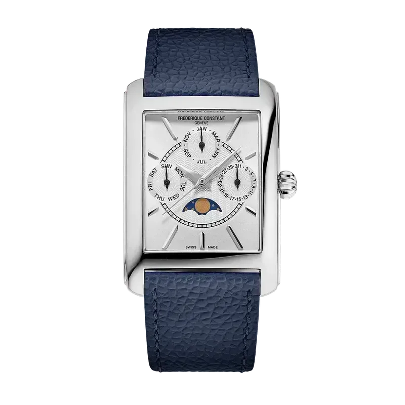 Frederique Constant Classics Carrée Calendar Moonphase Watch