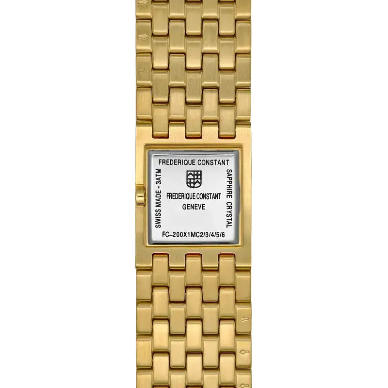Frederique Constant Classics Manchette Yellow Gold Watch