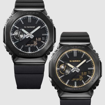 G-SHOCK G-STEEL 2100 Series LUXE Black GM-2100LXB-1A9 Watch