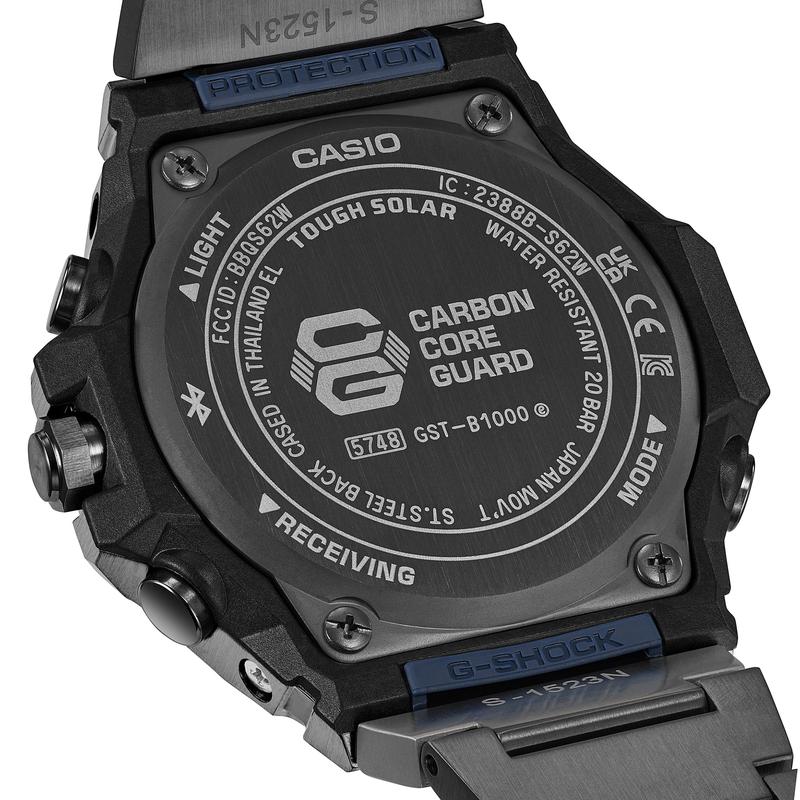 G-SHOCK G-STEEL GST-B1000BD-2A Tough Solar Watch with Bluetooth