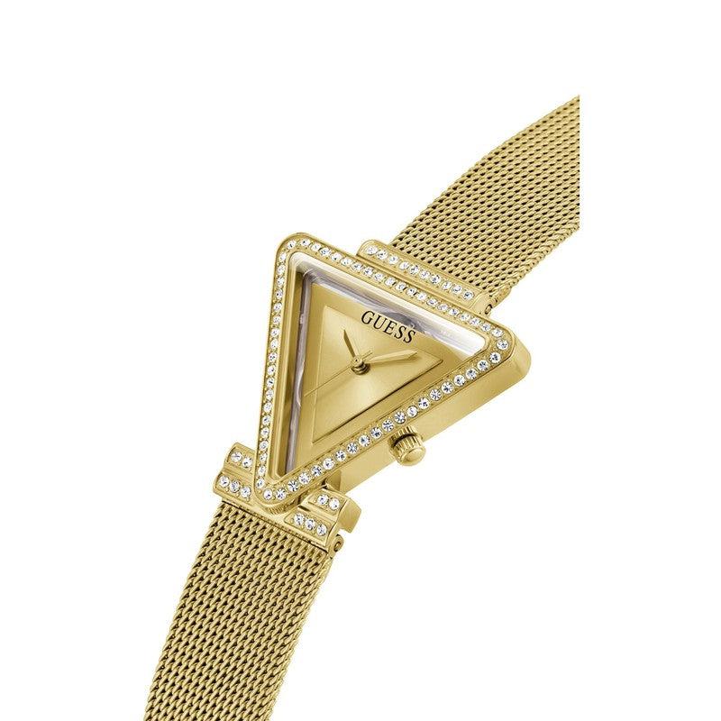 GUESS Ladies Gold Tone Analog Watch GW0508L2