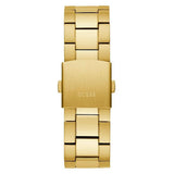 GUESS Mens Black Gold Tone Multi-function Watch GW0539G2