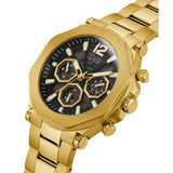 GUESS Mens Gold Tone Multi-function Watch GW0539G2