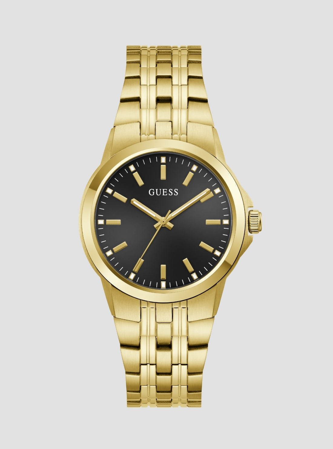 Guess Archie GW1121G2 Men's Watch Gold-Tone Black Dial