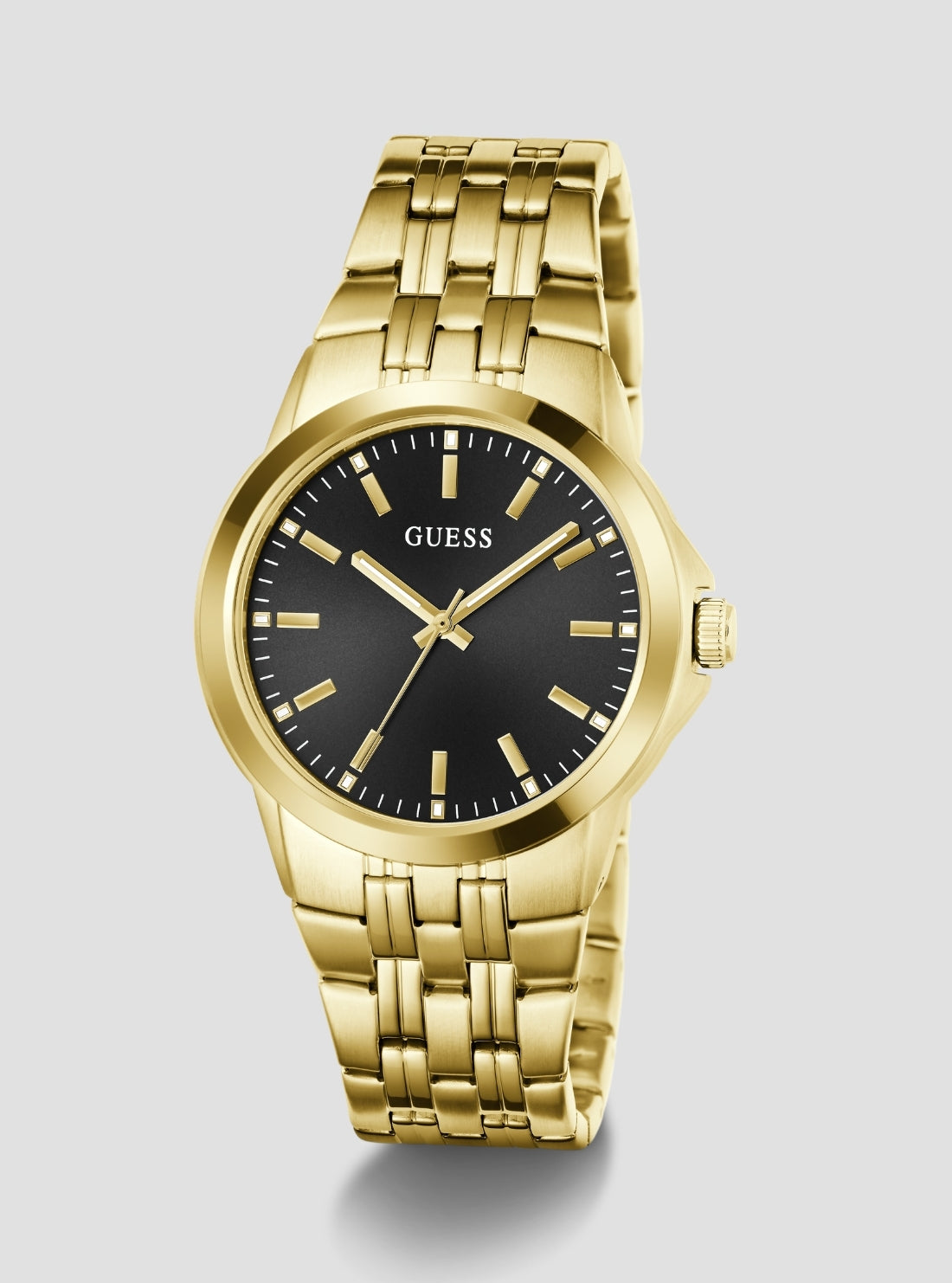 Guess Archie GW1121G2 Men's Watch Gold-Tone Black Dial