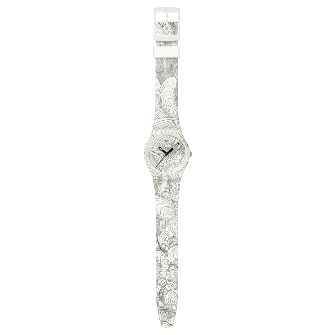 Swatch Curvilinear Watch - GZ363