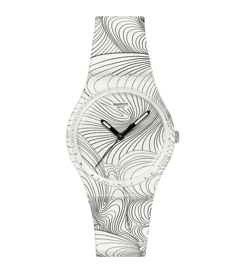 Swatch Curvilinear Watch - GZ363