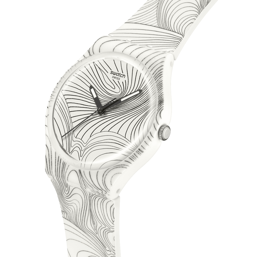Swatch Curvilinear Watch - GZ363