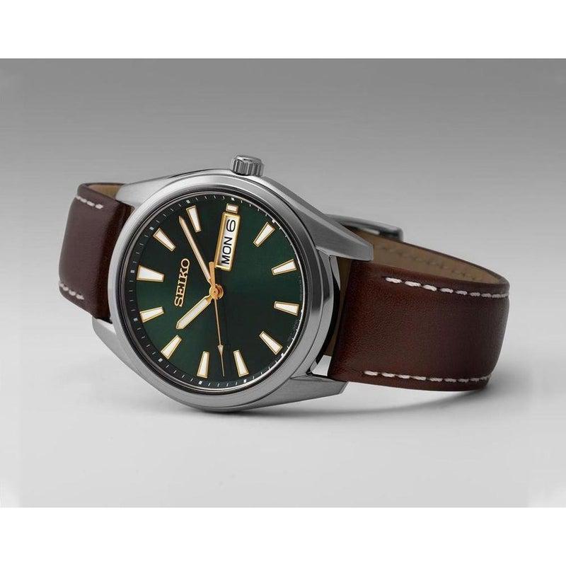 Gents Seiko Leather