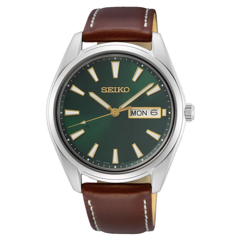 Gents Seiko Leather