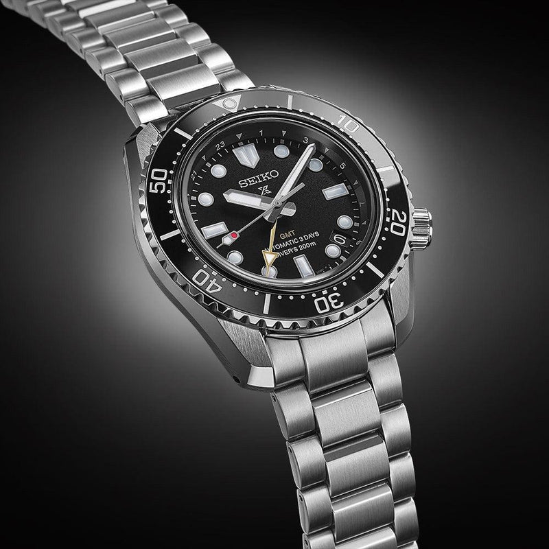 Gents Seiko Prospex GMT Black Dial