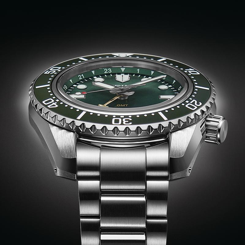 Gents Seiko Prospex Marine Green GMT