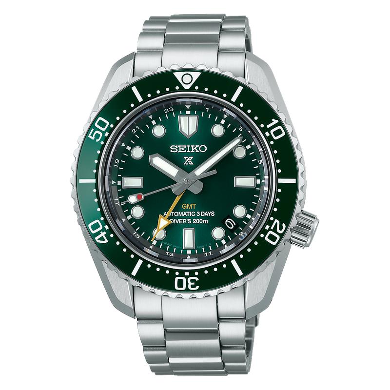 Gents Seiko Prospex Marine Green GMT