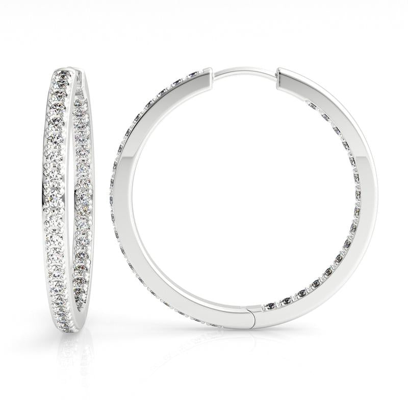 Georgini 925 Sterling Silver Hoop Earrings