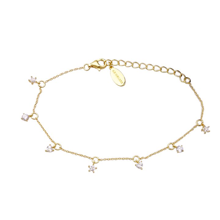 Georgini A Christmas Journey Clara Bracelet - Gold