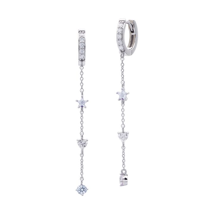 Georgini A Christmas Journey Clara Earrings - Silver