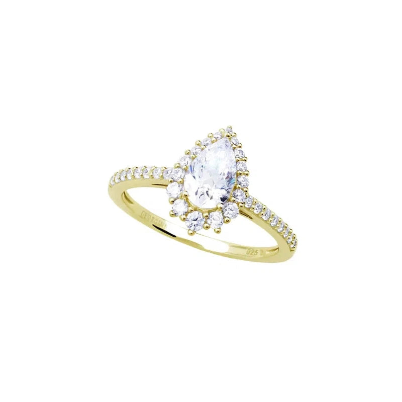 Georgini A Christmas Journey Elegant Ring - Gold