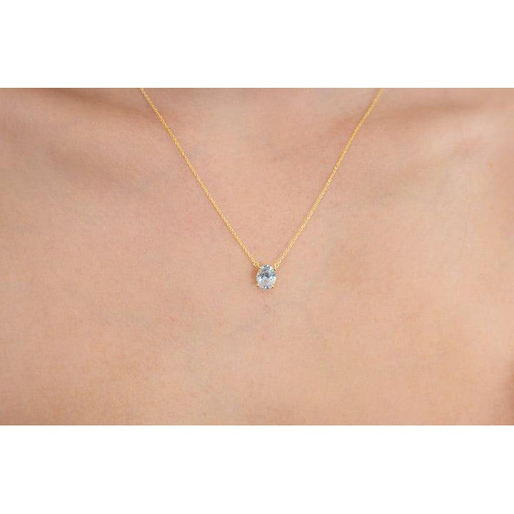Georgini A Christmas Journey Ellipse Pendant - Gold