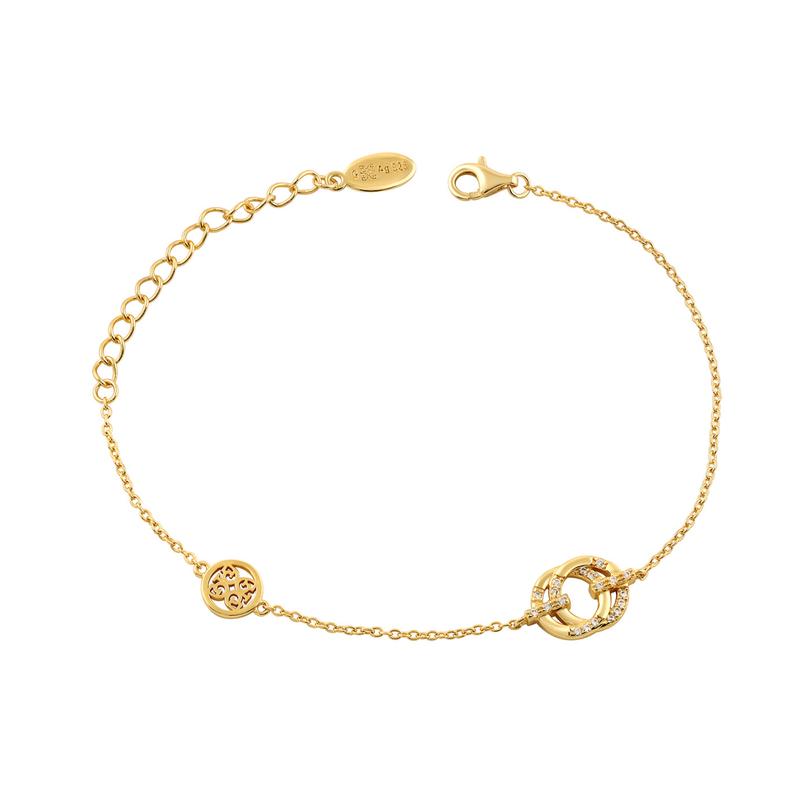 Georgini Alchemy Couture Link Bracelet 18ct Gold Plated
