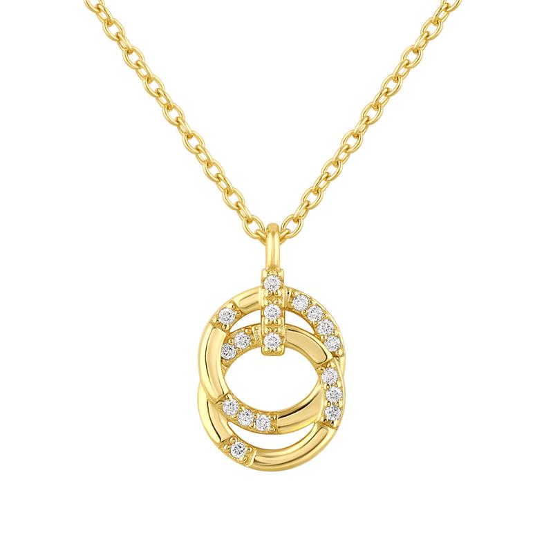 Georgini Alchemy Couture Link Pendant 18ct Gold Plated