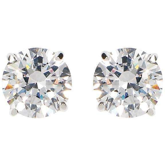 Georgini Clear CZ Round Studs