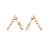 Georgini Georgini The Layered Edit Tiga Earrings Rose Gold