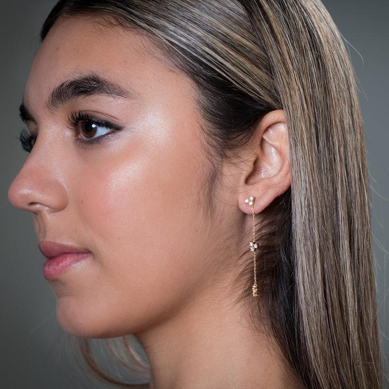 Georgini Georgini The Layered Edit Trois Earrings Gold