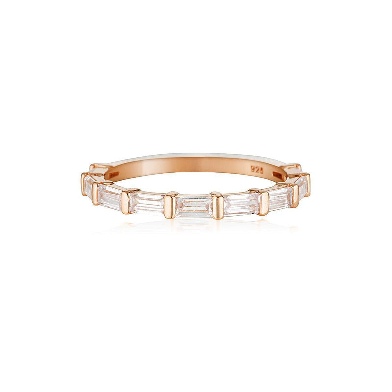 Georgini Georgini The Layered Edit Trys Ring Rose Gold -6