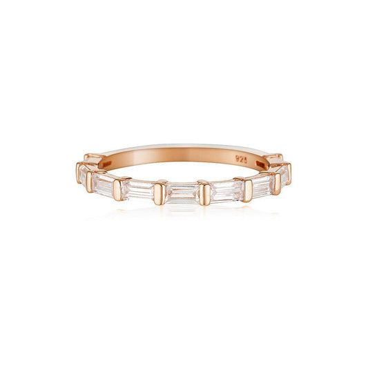 Georgini Georgini The Layered Edit Trys Ring Rose Gold -6