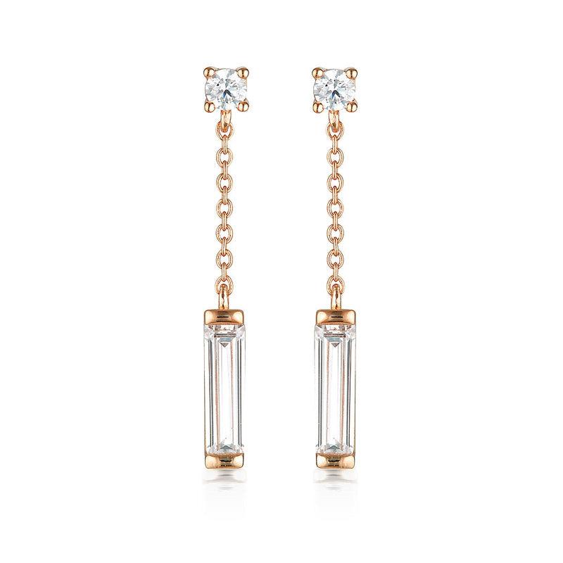 Georgini Georgini The Layeted Edit Tlieta Earring Rose Gold