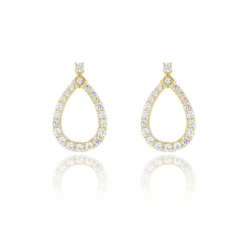 Georgini Goddess Freya Earrings - Gold