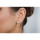Georgini Goddess Luna Earrings - Gold