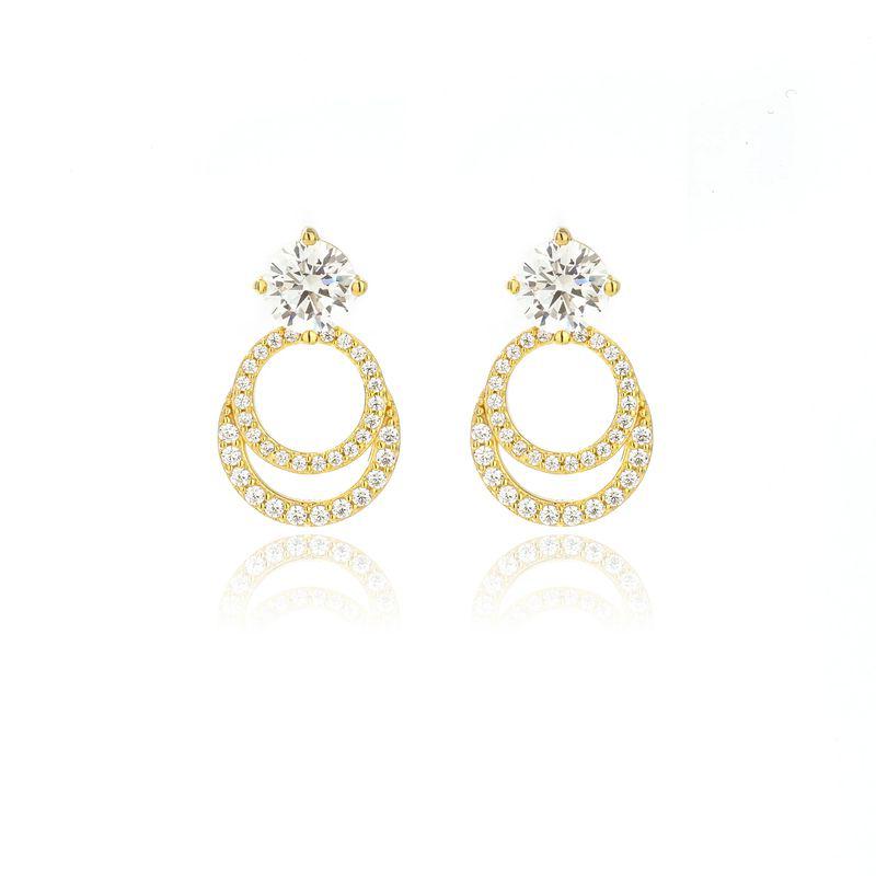Georgini Goddess Luna Earrings - Gold