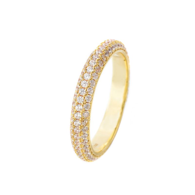 Georgini Goddess Pave Ring - Gold