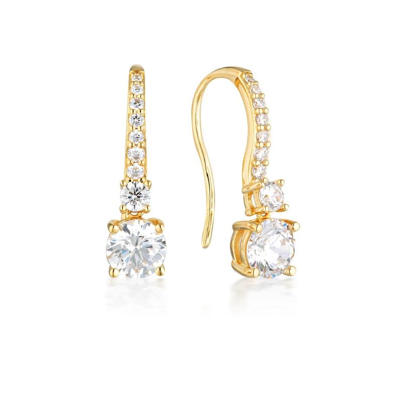 Georgini Iconic Bride Daphne Gold Earrings