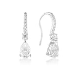 Georgini Iconic Bride Elizabeth Silver Earrings