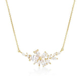 Georgini Iconic Bride Hyacinth Gold Necklace